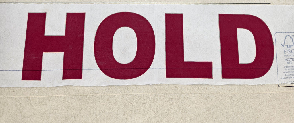 HOLD Polypropylene Tape | Classy Moose  in burgundy