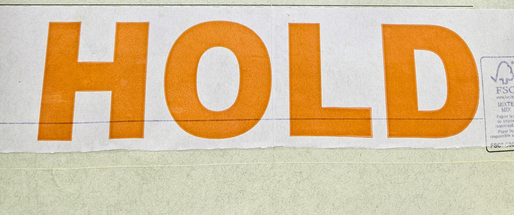 HOLD Polypropylene Tape | Classy Moose  in orange