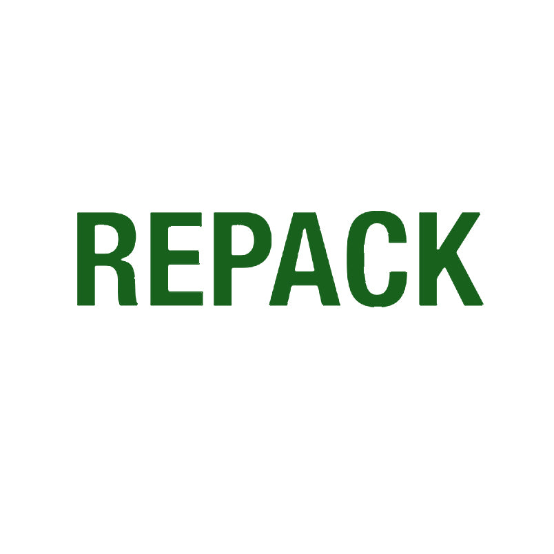 Green 'REPACK' text on a white background