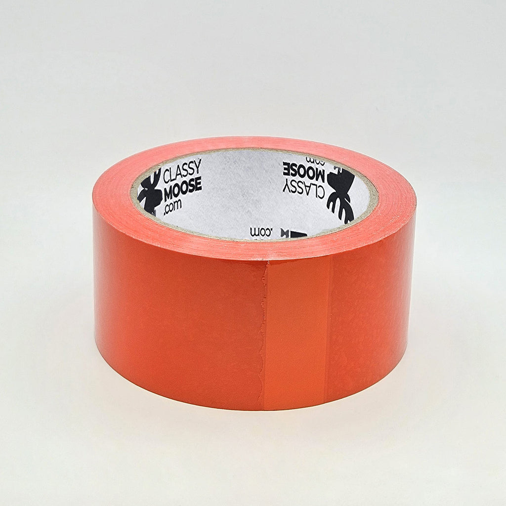 Red PVC Tape 48 mm x 66 M / 2" x 72 yds. flat view