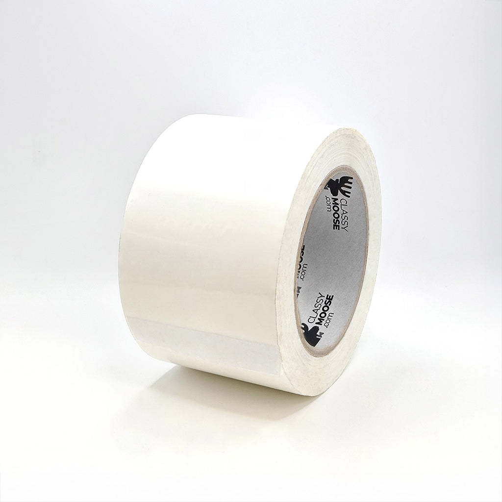 7502 White Polypropylene Tape 48 mm x 132 M / 2" x 144 yds.