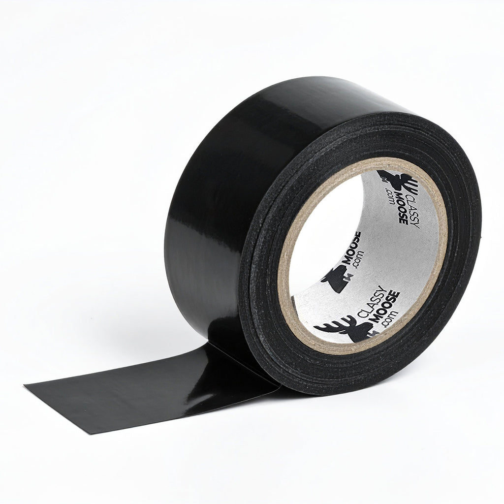 Black Colored Polypropylene Tapes | Classy Moose®
