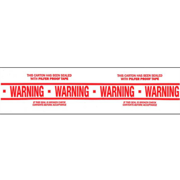 WARNING - IF SEAL IS BROKEN Polypropylene tape | Classy Moose™graphic